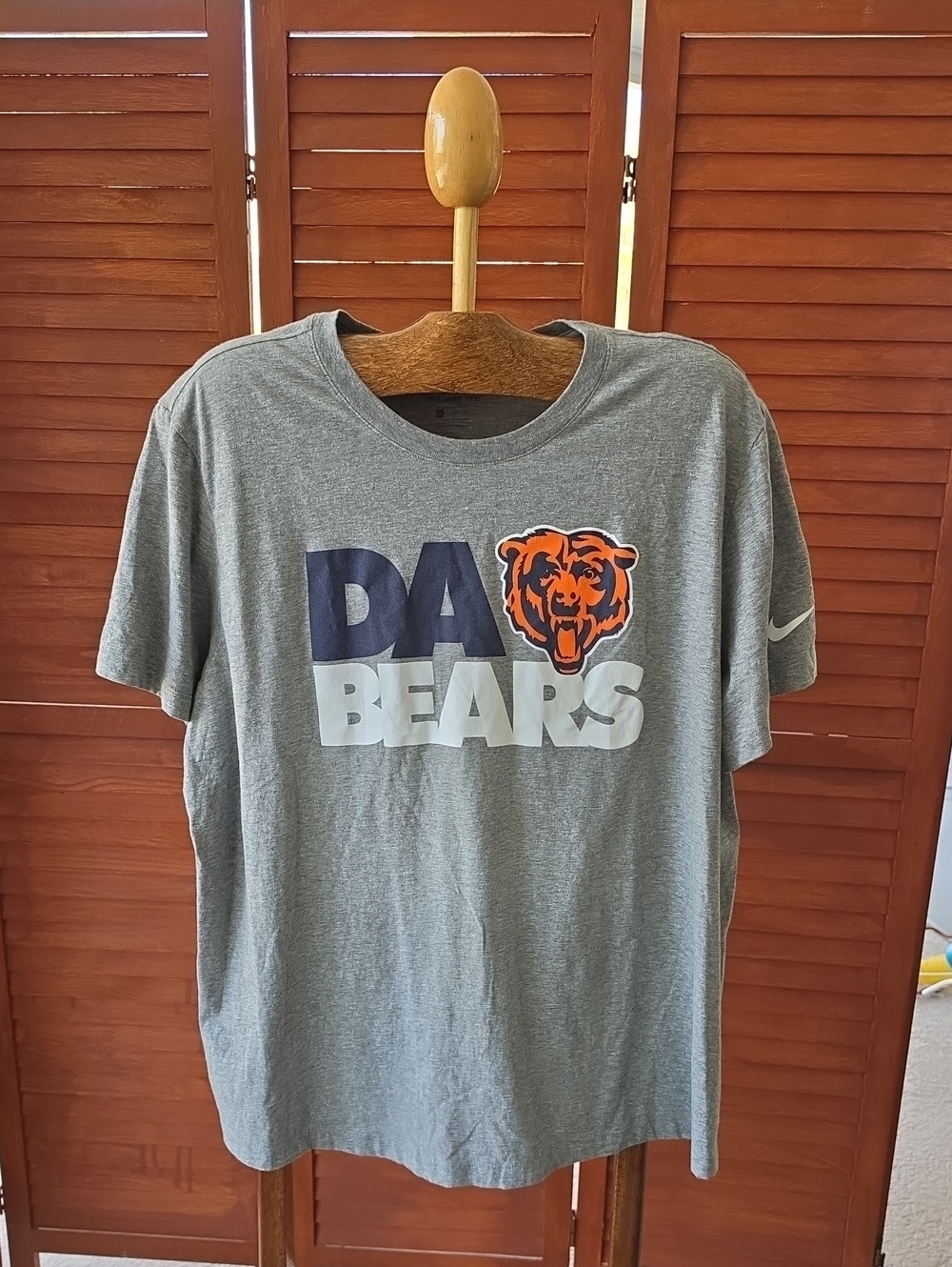 Nike Chicago Bears "Da Bears" Gray Hometown Collection T-Shirt - Men's XXL